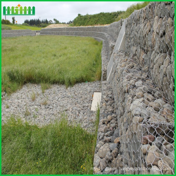 ¡Venta caliente! Malla de alambre de Gabions de la cesta de la roca